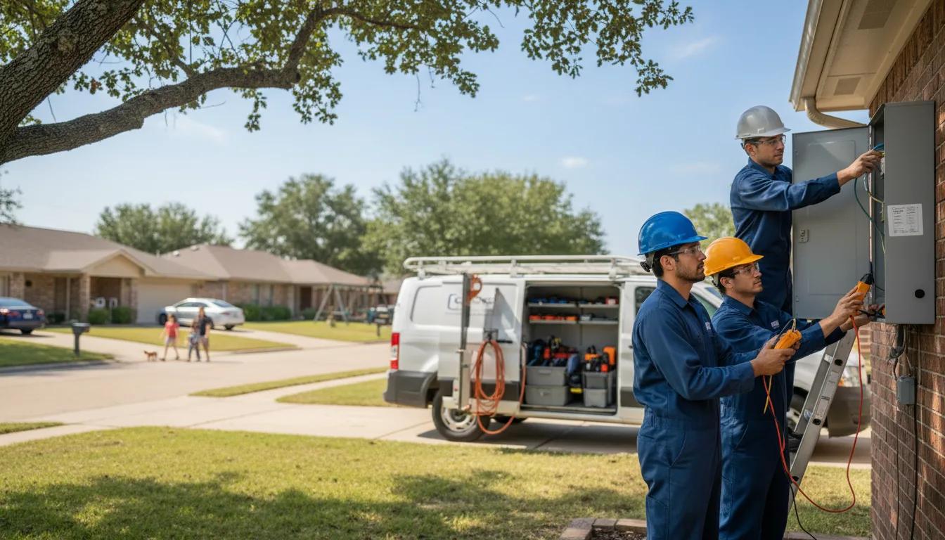 Certified electrician providing emergency electrical services in Alta, IA